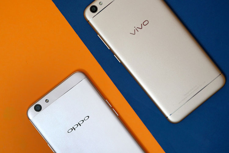 Смартфоны Oppo и Vivo