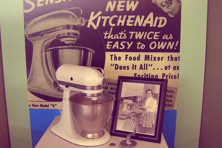 Стационарный миксер KitchenAid, модель «K» Стационарный миксер KitchenAid, модель «K»