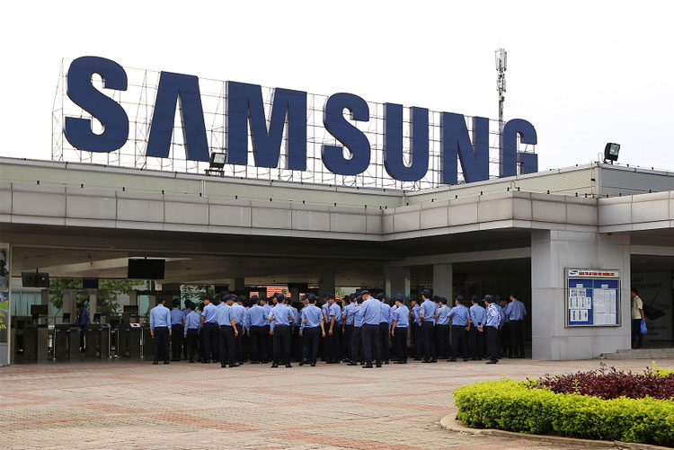 Завод Samsung Electronics во Вьетнаме Завод Samsung Electronics во Вьетнаме