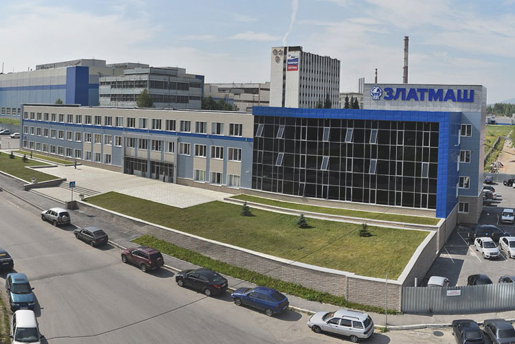 Завод «Златмаш» в Златоусте Завод «Златмаш» в Златоусте