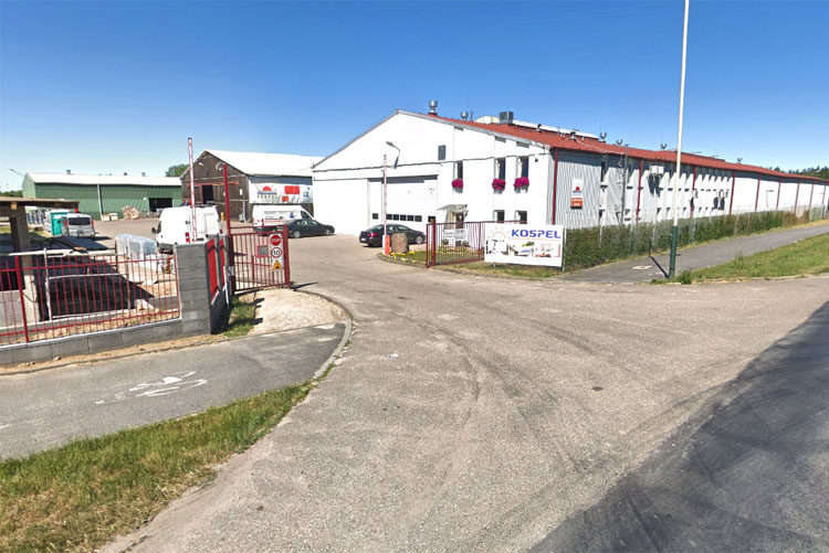 Завод Kospel в Карлино Завод Kospel в Карлино