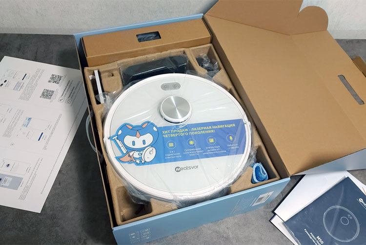 Содержимое упаковки NEATSVOR M50