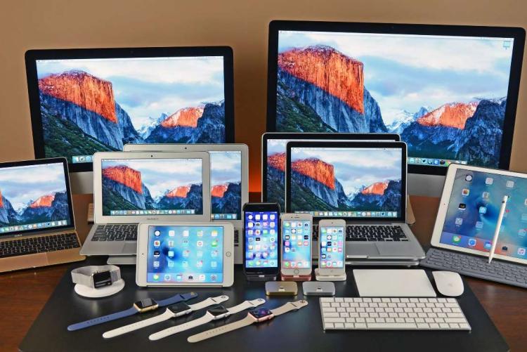 ассортимент Apple
