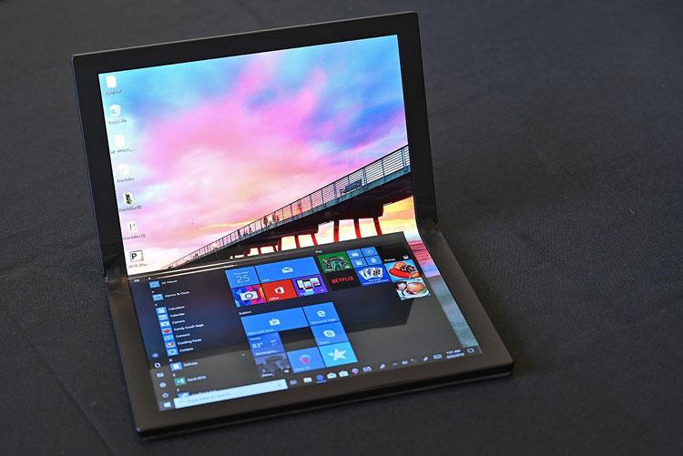Ноутбук с гибким дисплеем Lenovo